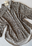 شومیز پلنگی وارداتی LINEN